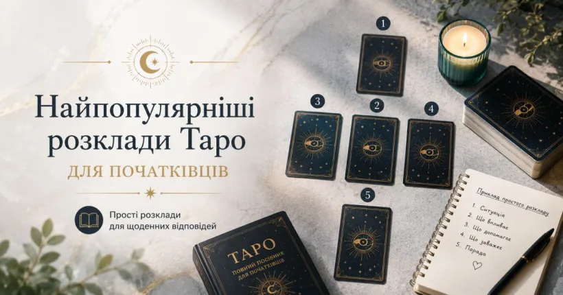 Найпопулярніші розклади Таро для початківців