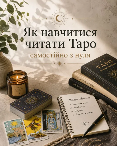 Як навчитися читати Таро самостійно з нуля