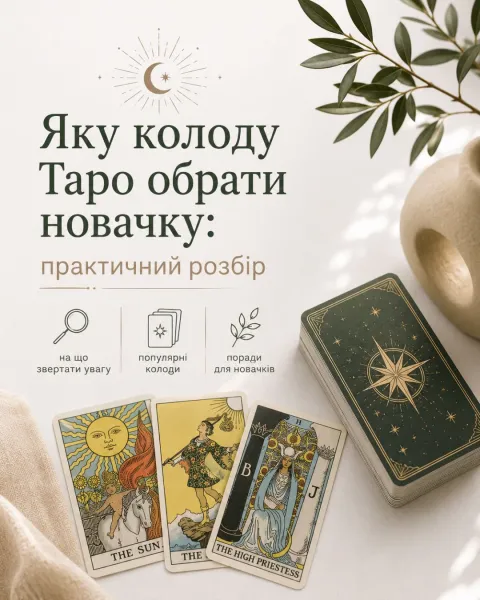 Яку колоду Таро обрати новачку: практичний розбір