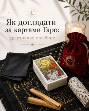 Як доглядати за картами Таро: практичний посібник