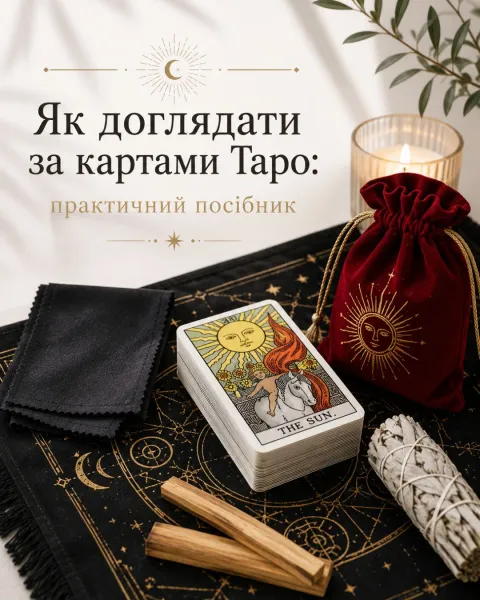 Як доглядати за картами Таро: практичний посібник
