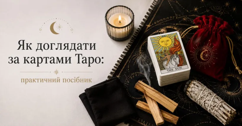 Як доглядати за картами Таро: практичний посібник