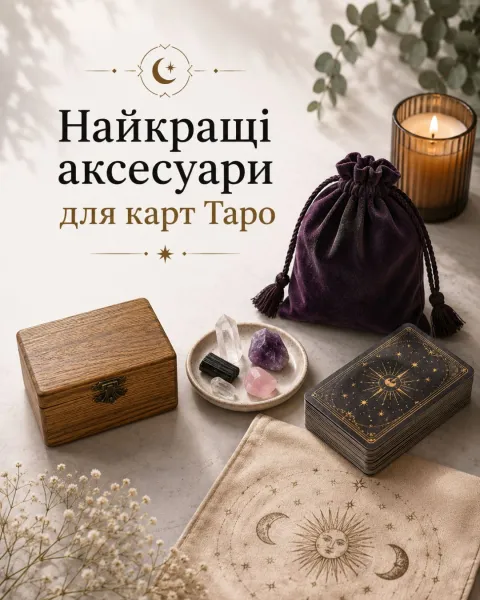 Найкращі аксесуари для карт Таро