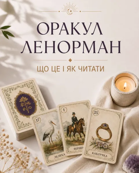 Оракул Ленорман: що це і як читати