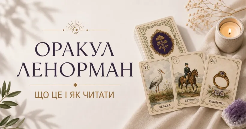 Оракул Ленорман: що це і як читати