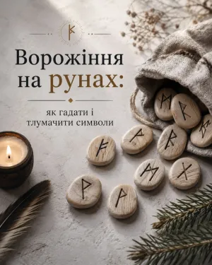 Ворожіння на рунах: як гадати і тлумачити символи