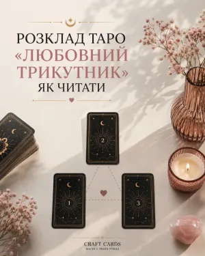Розклад Таро «Любовний трикутник»: як читати