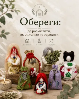 Обереги: де розмістити, як очистити та зарядити