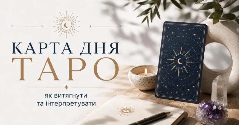 Карта дня Таро: як витягнути та інтерпретувати