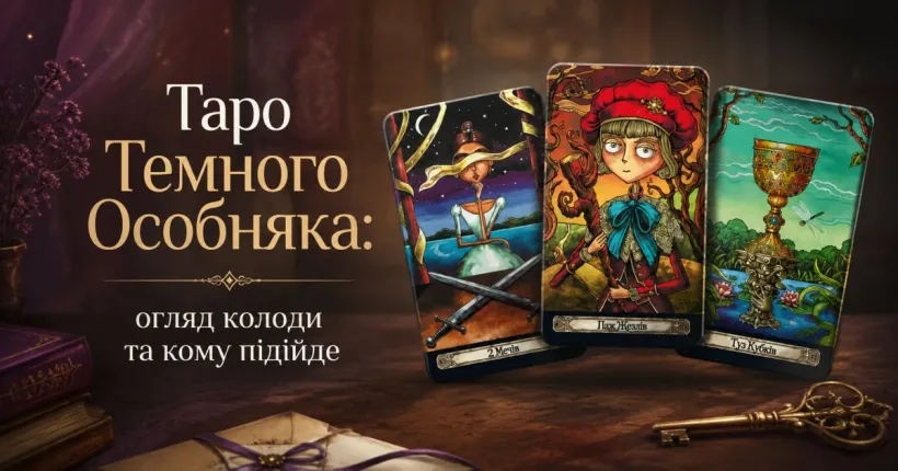 Таро Темного Особняка: огляд колоди та кому підійде