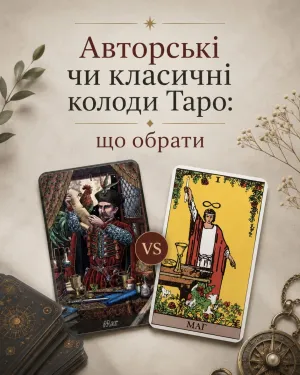 Авторські чи класичні колоди Таро: що обрати