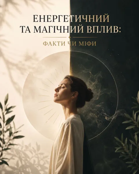 Енергетичний та магічний вплив: факти чи міфи