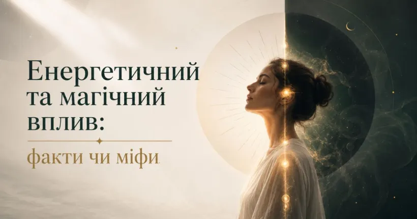 Енергетичний та магічний вплив: факти чи міфи