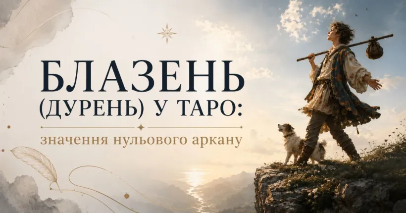 Блазень (Дурень) у Таро: значення нульового аркану