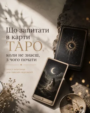 Що запитати в карти Таро, коли не знаєш, з чого почати