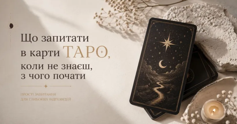 Що запитати в карти Таро, коли не знаєш, з чого почати