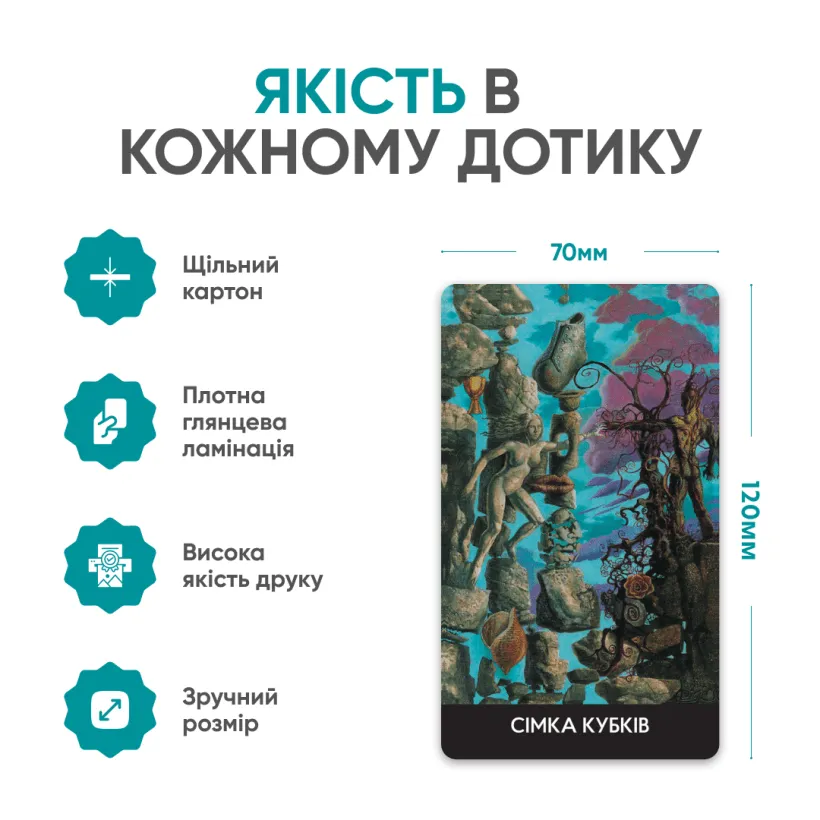 Сюрреалістичне таро — розкладка карт