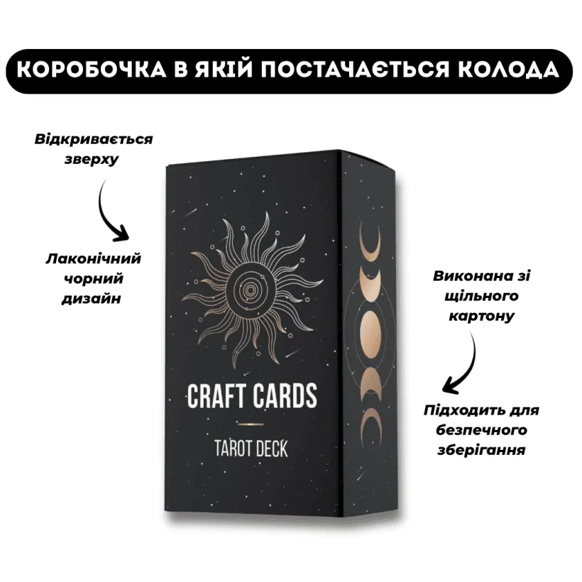 Таро Інсайт — детальний вигляд карт колоди