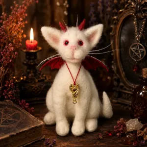 Котик-чортик «Білий Хранитель»