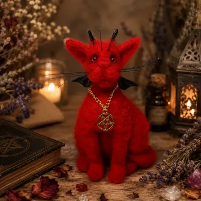 Котик-чортик «Вогняний Хранитель»