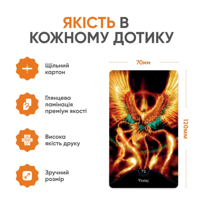 Оракул Затемнення — розкладка карт трьох блоків колоди