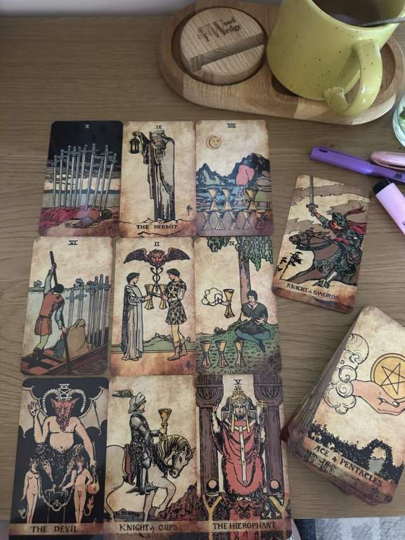 Відгук Ксенія — Таро Райдера Уейта «Світлий вінтаж»